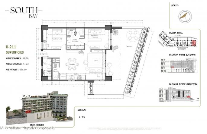 Condos in 512 Carretera Barra de Navidad  