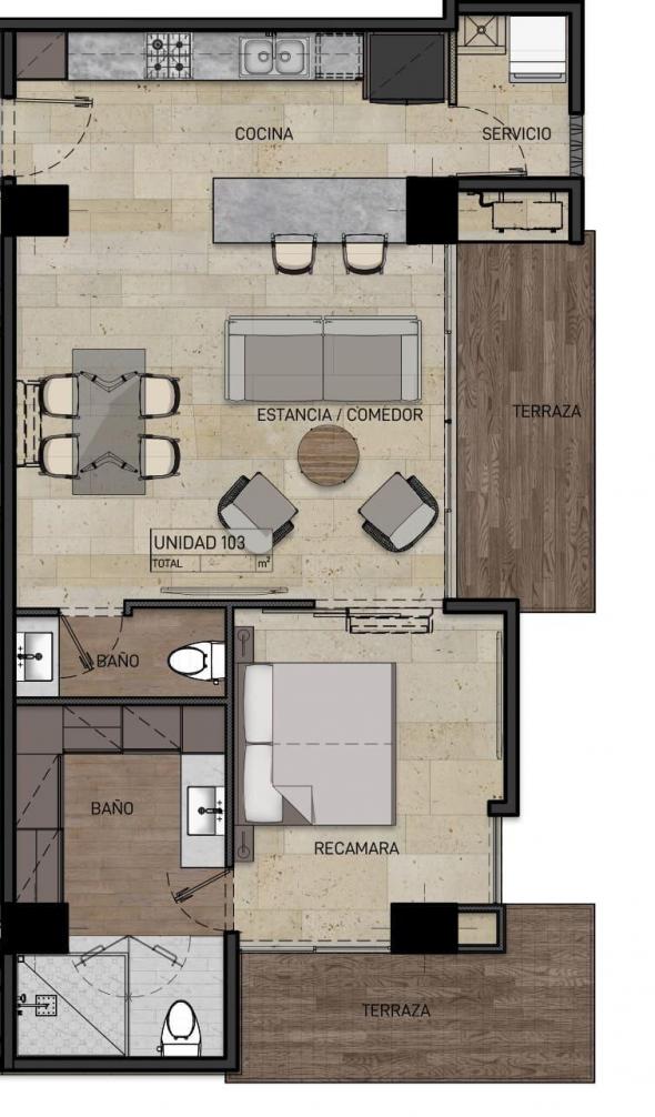 Condos in 56 Lazaro Cardenas  