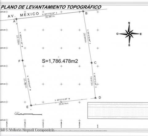 Land in 355 Av. Mexico Calle 
